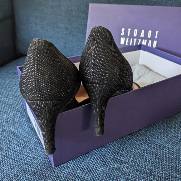 Stuart Weitzman Black Pumps - Picture 6 of 7